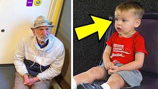 BOY Refuses To Give Up Seat For ELDERLY MAN, His Reason Leaves Everyone In Tears