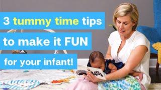 3 Tummy Time Tips To Make It Fun For Your Infant