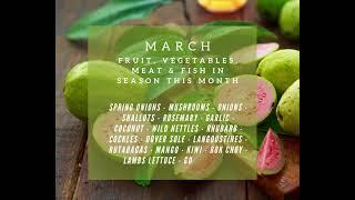 What's In Season March? - #seasonal #ingredients