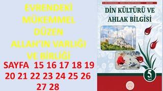 5.SINIF DİN KÜLTÜRÜ DERS KİTABI YENİ MÜFRADAT SAYFA 15 16 17 18 19 20 21 22 23 24 25 26 27 28