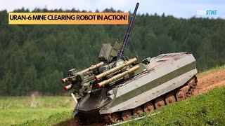 Uran-6 Mine Clearing Robot in Action: Watch How This Amazing Machine Work!