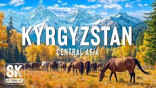 Kyrgyzstan 8K UHD - Explore The Vast Steppes And Towering Peaks Of The Legendary Central Asian Land