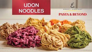 Emeril Pasta & Beyond - How to Make Udon Noodles (1 BATCH Recipe) | Cooking Lessons with Claire