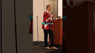 Using Kids Lingo?! #shorts #kayfrances #funnykeynotespeaker #lingokids