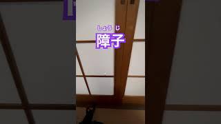 Kanji Kentei level 5 Compound 障子 which is Japan's paper sliding door! ｜漢字検定五級