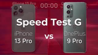 iPhone 13 Pro vs OnePlus 9 Pro - Speed Test G