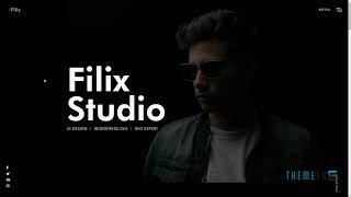 Filix - Creative Minimal Portfolio WordPress Theme      Darrell Tucke