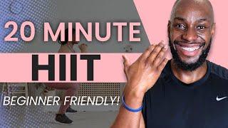 EASY 20 Minute HIIT Workout for Beginners | Jumpstart Your Fitness