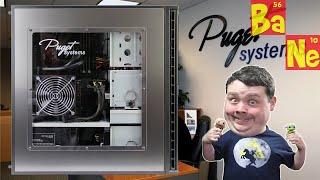 Visiting Puget Systems Custom PC Builder w/ Fractal Josh - @Barnacules