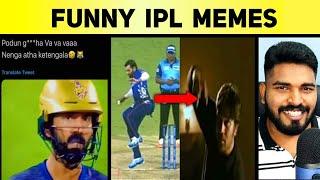 Dinesh karthik bad word Meme ,Sanju Samson 100, MI vs KKR highlights 2021 - Memes Review