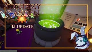 Alchemy Garden Update - New Alchemy Mechanics and Changing Seasons