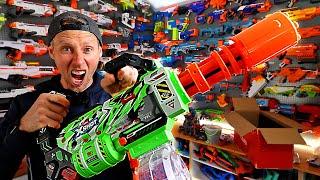 EPIC XSHOT GEL TURRET! - Insanity Smoking Barrel, Pro Piston Pump + HyperGel NightVenom