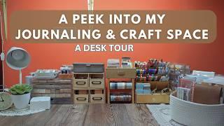  A Peek into My Journaling and Craft Space Where Creativity Comes to Life  A Desk Tour