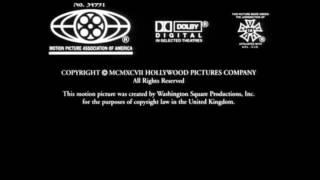 Roger Birnbaum Production Hollywood Pictures 1997