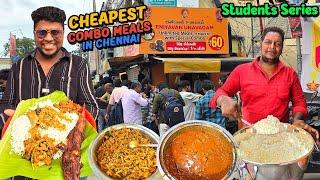 60₹க்கு UNLIMITED MEALSவுடன் Chicken Thokku & Mutton Botti - Tamil Food Review - Iniyavan Unavagam