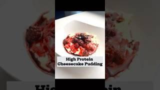 THE BEST DAMN HIGH PROTEIN CHEESECAKE PUDDING!