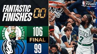 Final 4:09 WILD ENDING #1 Celtics vs #5 Mavericks | Game 3 | June 12, 2024