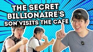 RICH KID Visits The Cafe?!