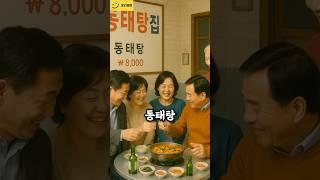 동태탕집 아주머니도 못참고 터져버린 박수