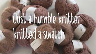 Swatch & Yarn Review: Heavy Merino and Soft Silk Mohair by Knitting for Olive