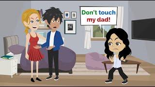 Nora's Dad meets a woman... | Easy English conversation practice | Nora English