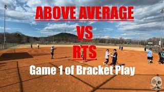 Above Average vs RTS (Bracket Game) | WSL Cabin Fever Tournament | Slowpitch Softball