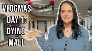 vlogmas day 1: visiting our dying small-town mall + getting a new stove!