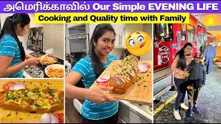  Cooking Easy & Simple Home Style Italian Dinner | Family Time | Day in My Life | USA Tamil VLOG