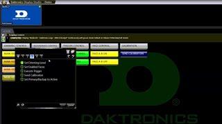 Controlling Your Daktronics 6000 Series Processor