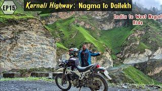 Nagma to Dailekh : Returning home From the Rara Lake || Ep 15 West Nepal Ride || Karnali Highway