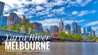 Walking Along Melbourne's Stunning Yarra River - 4K HDR Experience