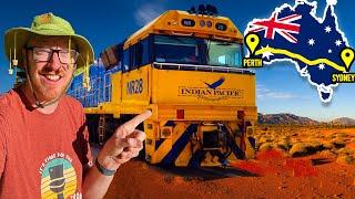 4 DAYS on Australia's LONGEST Train Journey: The INDIAN PACIFIC