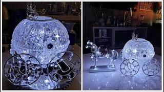 STUNNING Dollar Tree DIY | CHANNEL Cinderella PUMPKIN Carriage!  | HiGH END HACK!