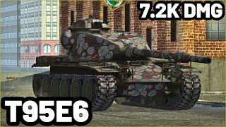 T95E6 | 7.2K DAMAGE | 2 KILLS | WOT Blitz Pro Replays