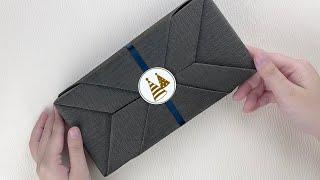 Gift Wrapping | Long Size Gift Box Wrapping Teaching-Gift Wrapping Design (전통 포장)