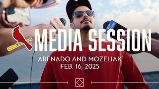 Media Session: Arenado and Mozeliak | February 16, 2025 | St. Louis Cardinals