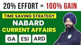 Current Affairs NABARD Grade A | ESI & ARD Current Affairs Sources Strategy NABARD | NABARD EduTap
