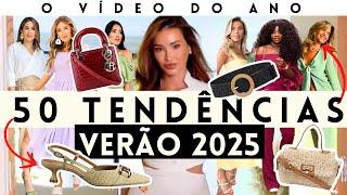 50 TENDÊNCIAS VERÃO 2025 | O que JÁ ESTÁ NA MODA E VAI BOMBAR na PRIMAVERA VERÃO 2025 | Maga Moda