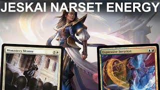 CONTROL THAT CAN BASH! Modern Jeskai Energy with Narset, Enlightened Exile and Monastery Mentor! MTG