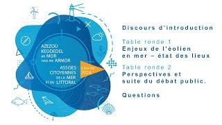 Assises citoyennes de la mer et du littoral 2024 - Tables rondes