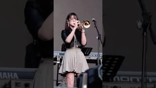 Trending Audio  From viral Lady with Trumpet | #ytshorts #trending #china