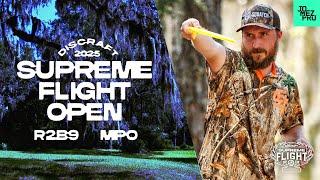 2025 Supreme Flight Open | MPO R2B9 | Barela, Robinson, Hammes, Dickerson | Jomez Disc Golf