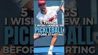 5 Things to know before playing Pickleball