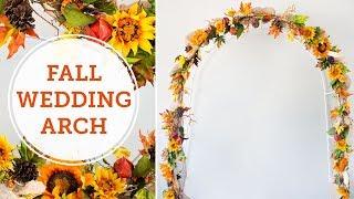 Fall Wedding Arch | Autumn Wedding ideas | BalsaCircle.com