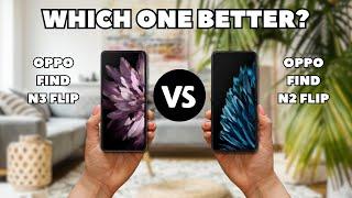 OPPO FIND N3 FLIP VS OPPO FIND N2 FLIP