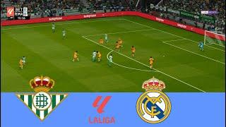 Real Betis vs Real Madrid | La Liga 24/25 | PES 2021 | PC Gameplay | 4K