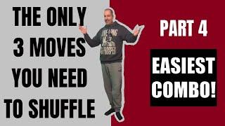 Shuffle Dance Tutorial #4 - Running Man, Modified Charleston and T-Step Combo for Beginners