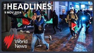 Israeli, Dutch authorities condemn violence in Amsterdam | Foiled Iran plot to kill Donald Trump