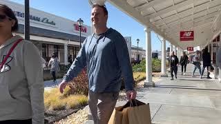 Tour of Leesburg Premium Outlets (Outside Mall) in Leesburg Virginia | Saturday 10/22/22