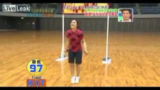 cute girl - guinness world record - fastest jump rope